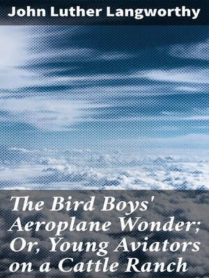 cover image of The Bird Boys' Aeroplane Wonder; Or, Young Aviators on a Cattle Ranch